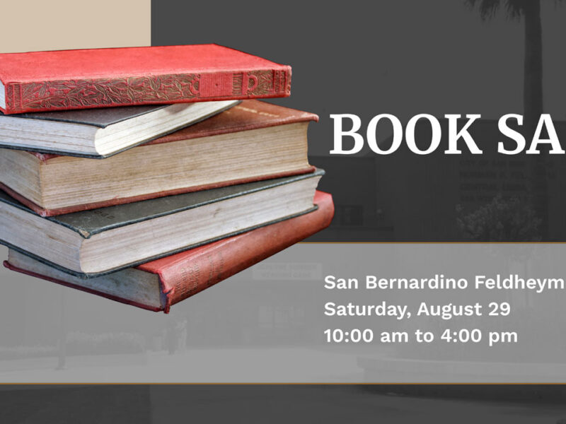 San Bernardino’s Feldheym Library to Hold Annual Fall Book Sale
